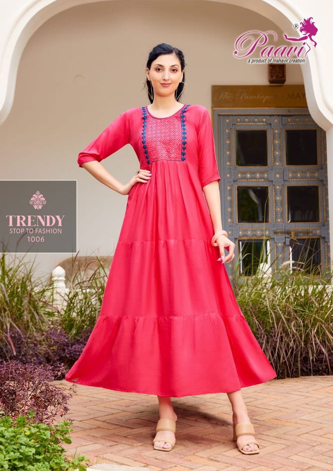 Paavi Rinaz Vol 2 Designer Fancy Wear Wholesale Anarkali Kurtis